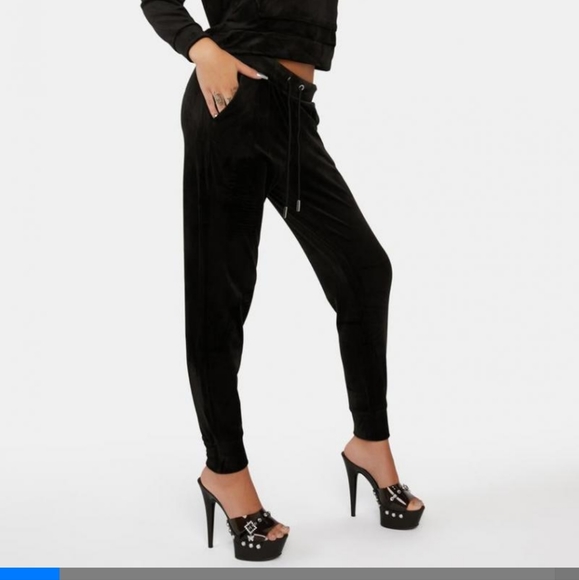 NWT Juicy Couture Black Label OG Bling Velour Jacket & OG Bling Joggers - Picture 5 of 5